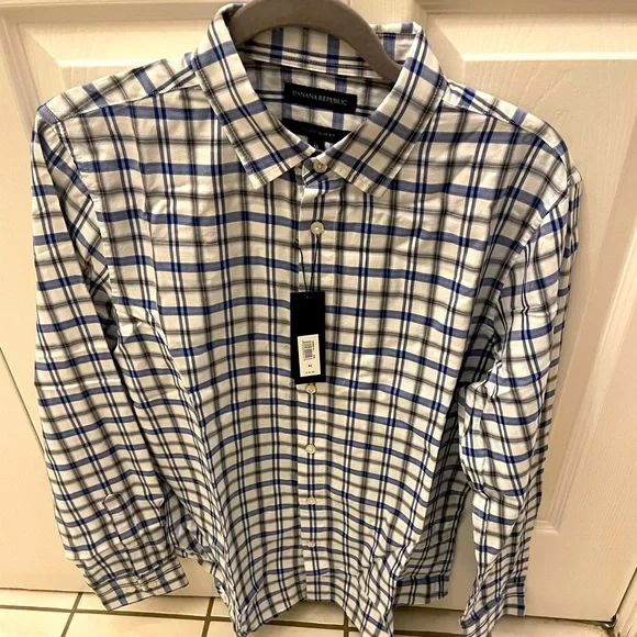 banana republic oxford dress shirt Standard-Fit Oxford Shirt